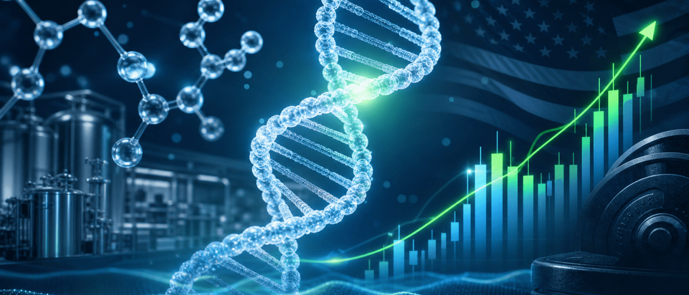 Editorial image representing MMA.INC entering the peptide therapeutics and recovery market